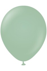 Beysüs Kış Yeşili Retro Balon 12 İnç 10 Lu - Beysüs