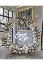 Beysüs Krom Beyaz Altın Gümüş Ve Deniz Kumu Balon Zinciri 100 Adet - Beysüs