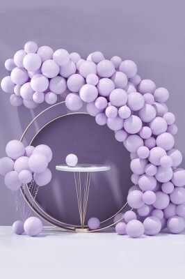 Beysüs Lila Makaron Balon 20 adet 12inç - 3