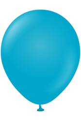 Beysüs Mavi Cam Retro Balon 12 İnç 10 Lu - Beysüs
