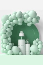 Beysüs Mint Yeşili Makaron Balon 20 adet 12inç - Beysüs