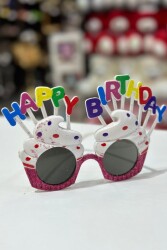 Beysüs Parti Gözlüğü Cup Cake Happy Birthday - Beysüs