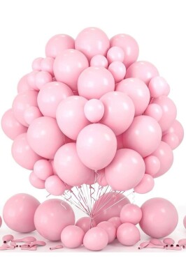 Beysüs Pembe Makaron Balon 20 adet 12inç - 3