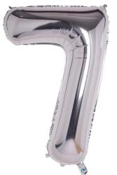 Beysüs Rakam Folyo Balon Gümüş 7 Rakam 40 İnç - Beysüs