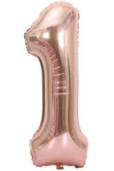Beysüs Rakam Folyo Balon Rosegold 1 Rakam 40 İnç - Beysüs