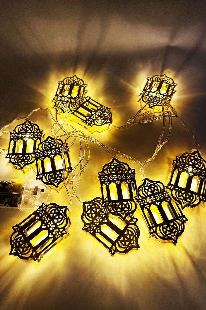 Beysüs Ramazan Kandil Model Dekoratif Pilli Led Işık 2 Metre - 1