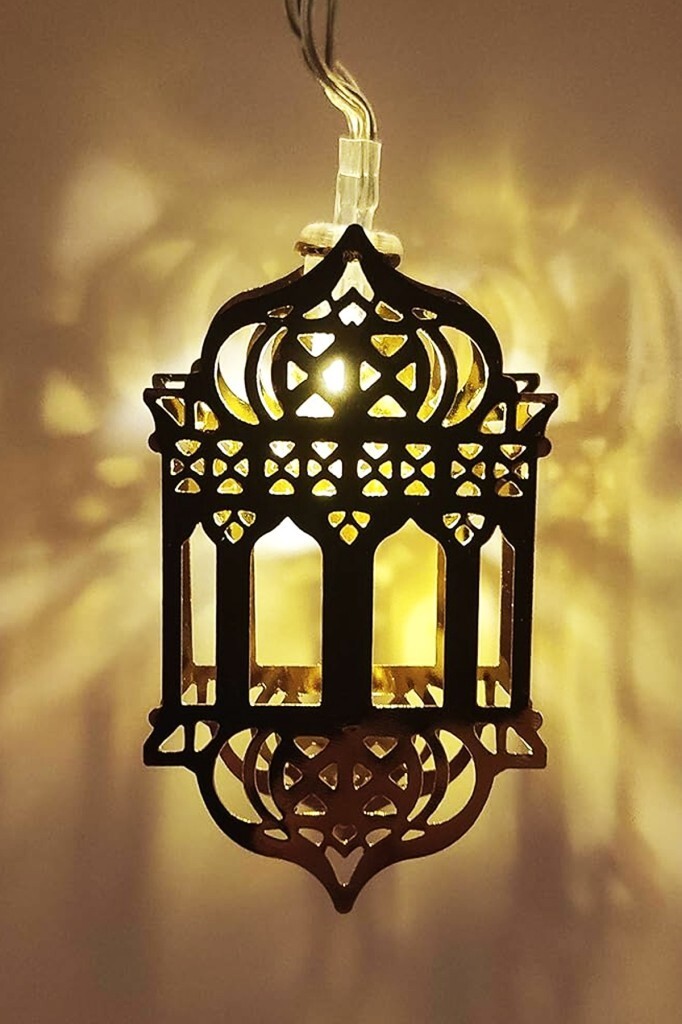 Beysüs Ramazan Kandil Model Dekoratif Pilli Led Işık 2 Metre - 4