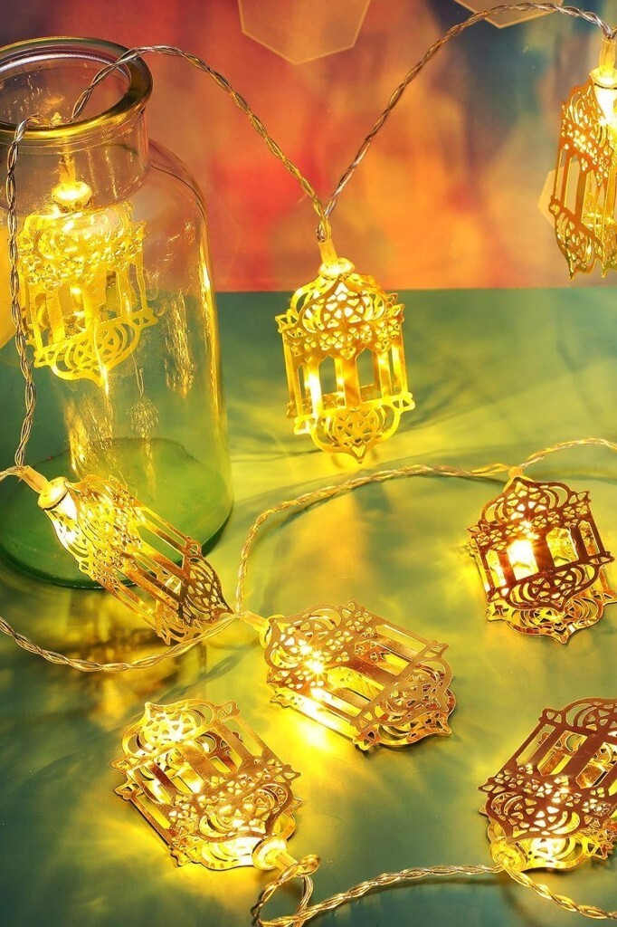 Beysüs Ramazan Kandil Model Dekoratif Pilli Led Işık 2 Metre - 6