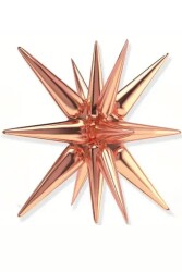 Beysüs Rosegold Starburst Kutup Yıldızı Folyo Balon - Beysüs