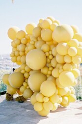 Beysüs Sarı Makaron Balon 20 adet 12inç - 2
