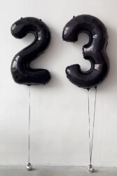 Beysüs Siyah 23 Rakam Folyo Balon - 2