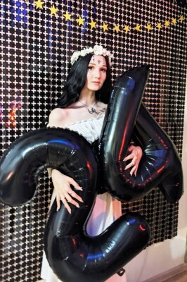 Beysüs Siyah 24 Rakam Folyo Balon - 5