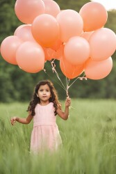 Beysüs Somon Makaron Balon 20 adet 12inç - 3