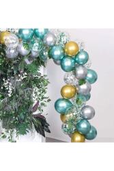 Beysüs Yeşil Krom Balon Zincir Seti - Beysüs