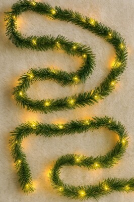 Beysüs Yılbaşı 5 Metre Çam Garland Peri Led Işık Seti Dekoratif Süsleme - 2