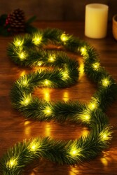 Beysüs Yılbaşı 5 Metre Çam Garland Peri Led Işık Seti Dekoratif Süsleme - 3