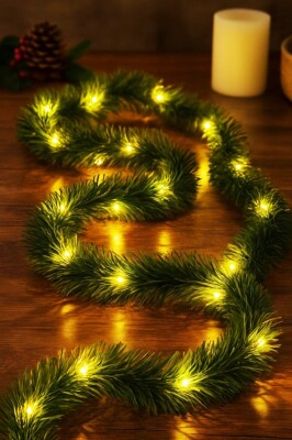 Beysüs Yılbaşı 5 Metre Çam Garland Peri Led Işık Seti Dekoratif Süsleme - 3