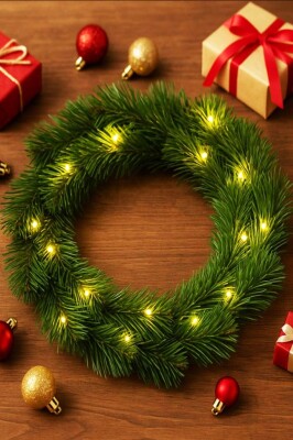 Beysüs Yılbaşı 5 Metre Çam Garland Peri Led Işık Seti Dekoratif Süsleme - 4