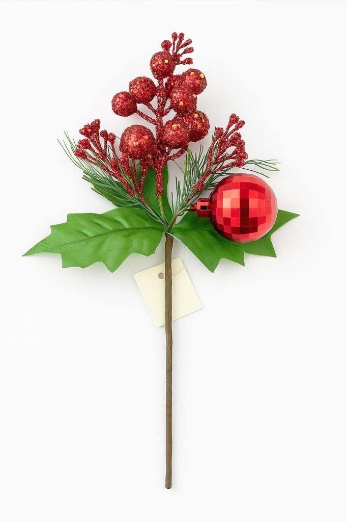 Beysüs Yılbaşı Ağacı Süsü 23 cm Kokina Dal 349 - 2