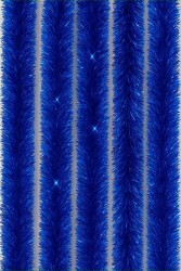 Beysüs Yılbaşı Ağacı Süsü Mavi Lacivert Sim 2 mt 5'li Paket - Beysüs