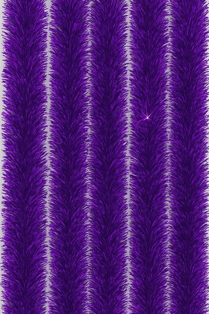 Beysüs Yılbaşı Ağacı Süsü Mor Sim 2 mt 5'li paket - Beysüs