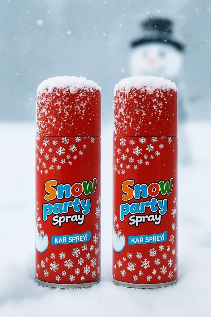 Beysüs Yılbaşı Çam Ağacı Kar Spreyi Erimeyen 2 li - Beysüs