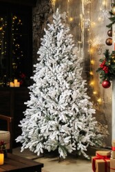 Beysüs Yılbaşı Çam Ağacı Karlı Lüks Seri 210 cm 2037 Dal Jovia 427 - Beysüs