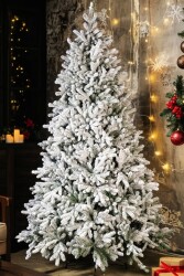 Beysüs Yılbaşı Çam Ağacı Karlı Lüks Seri 240 cm 2817 Dal Jovia 428 - Beysüs