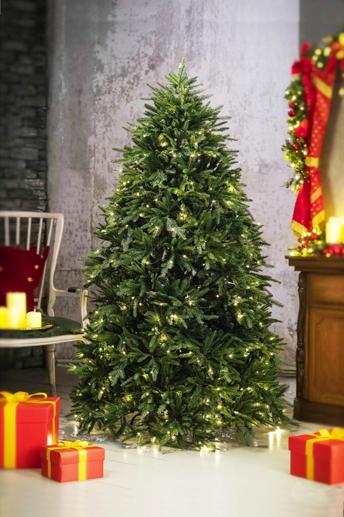 Beysüs Yılbaşı Çam Ağacı Kendinden Işıklı Lüks Seri 180 cm 1524 Dal Gravia 429 - Beysüs