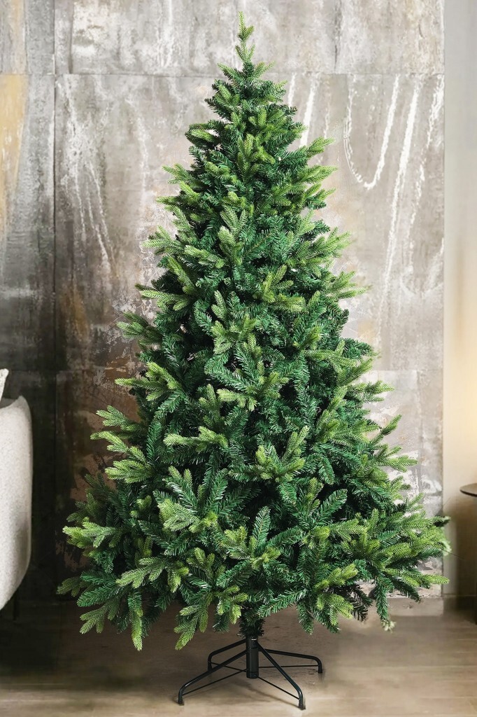 Beysüs Yılbaşı Çam Ağacı Lüks Seri 240 cm 1650 Dal Huginn 348C - 1