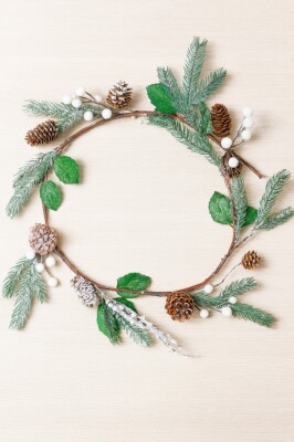 Beysüs Yılbaşı Çam Ağacı Süsü Çam Dalı Kendinden Karlı 120 cm - 2