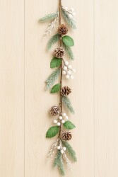 Beysüs Yılbaşı Çam Ağacı Süsü Çam Dalı Kendinden Karlı 120 cm - 3