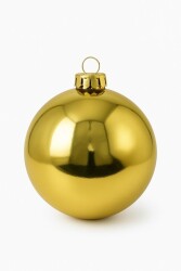 Beysüs Yılbaşı Çam Ağacı Süsü Cici Top 15 cm Gold - 3