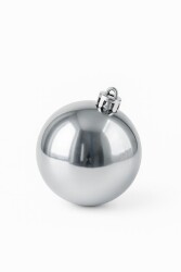 Beysüs Yılbaşı Çam Ağacı Süsü Cici Top 15 cm Gümüş - 2