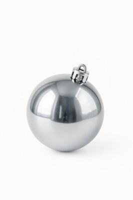 Beysüs Yılbaşı Çam Ağacı Süsü Cici Top 15 cm Gümüş - 2