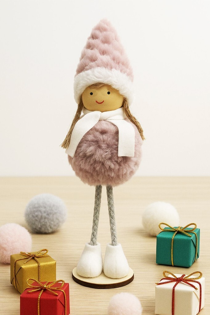 Beysüs Yılbaşı Çam Ağacı Süsü Dilek Perisi Pembe 20 cm - Beysüs