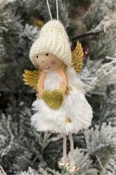 Beysüs Yılbaşı Çam Ağacı Süsü Kar Meleği Gold 0002 - Beysüs