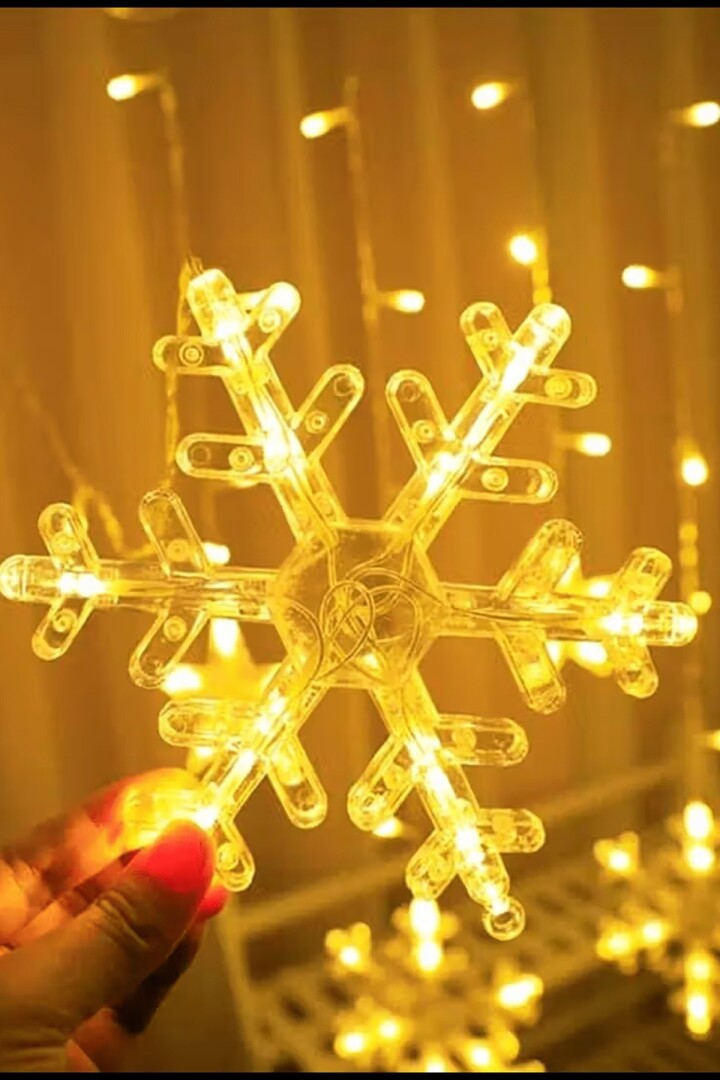 Beysüs Yılbaşı Çam Ağacı Süsü Kartanesi Perde Led Gün Işığı - 5