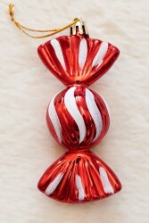 Beysüs Yılbaşı Çam Ağacı Süsü Şeker 2 Li 10 cm - 2