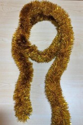 Beysüs Yılbaşı Çam Ağacı Süsü Sim 2 m Gold - 4