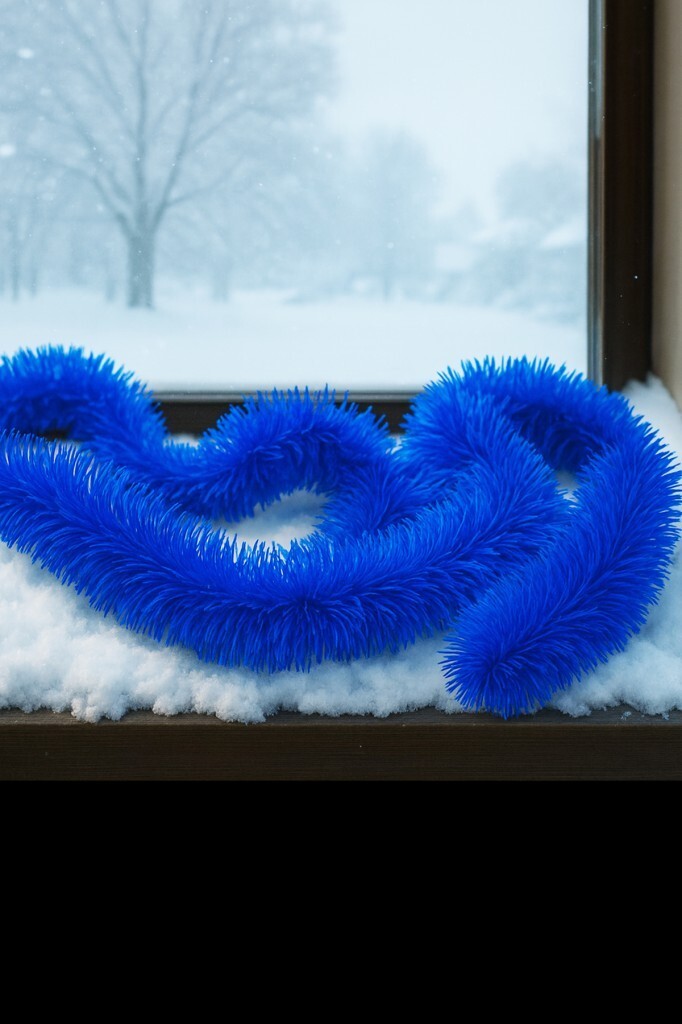 Beysüs Yılbaşı Çam Ağacı Süsü Sim 2 m Mavi - Beysüs