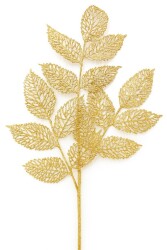 Beysüs Yılbaşı Çam Ağacı Süsü Yaprak Büyük Rosegold - Beysüs