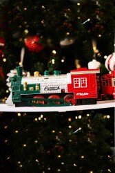 Beysüs Yılbaşı Çam Ağacı Treni Aparatlı Işıklı Sesli - 3