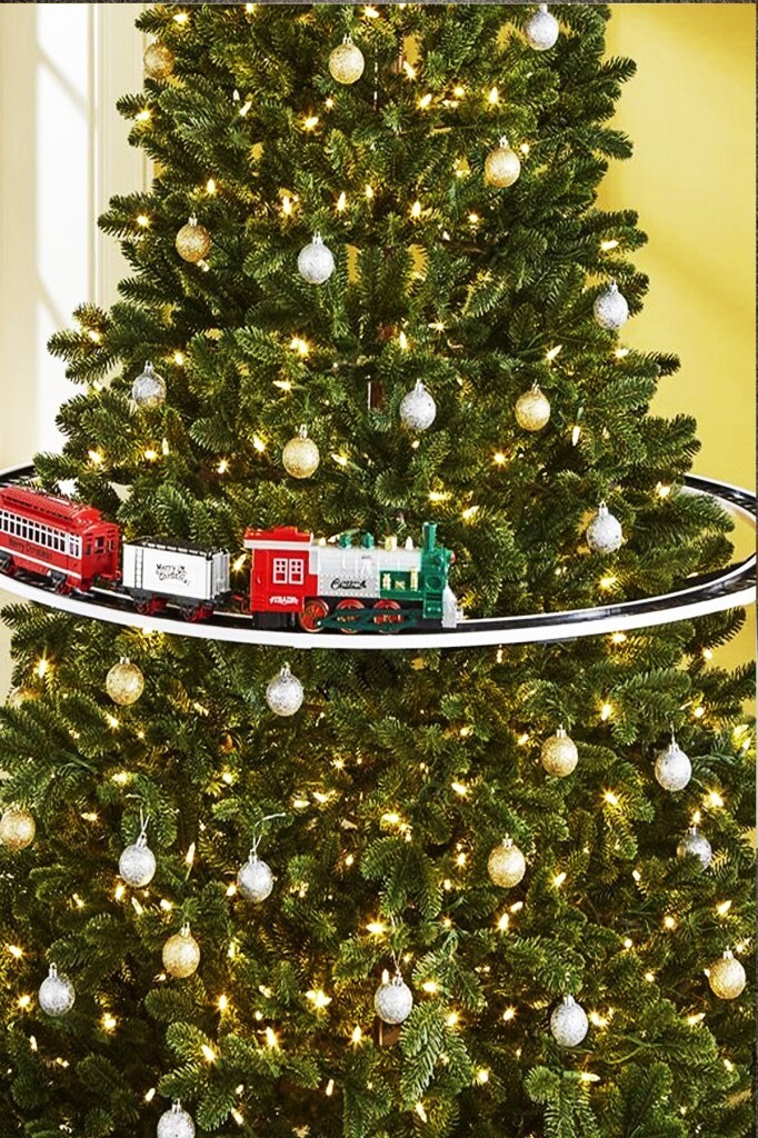 Beysüs Yılbaşı Çam Ağacı Treni Aparatlı Işıklı Sesli - Beysüs