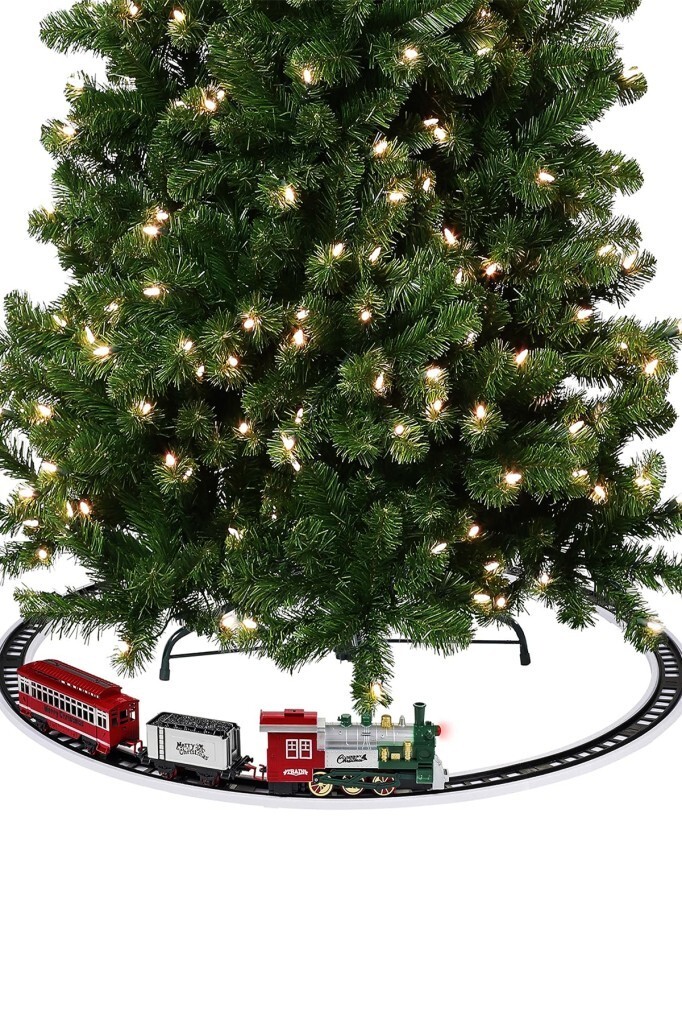 Beysüs Yılbaşı Çam Ağacı Treni Aparatlı Işıklı Sesli - 4