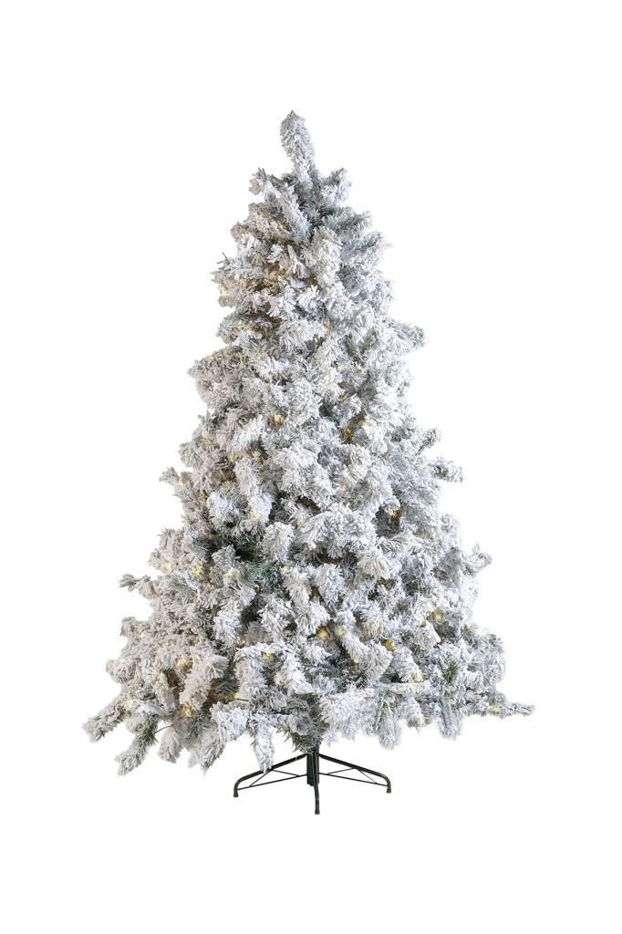 Beysüs Yılbaşı Çam Ağacı Yoğun Karlı Kendinden Işıklı Lüks Seri 180 cm 577 Dal Lumitella 424 - 4