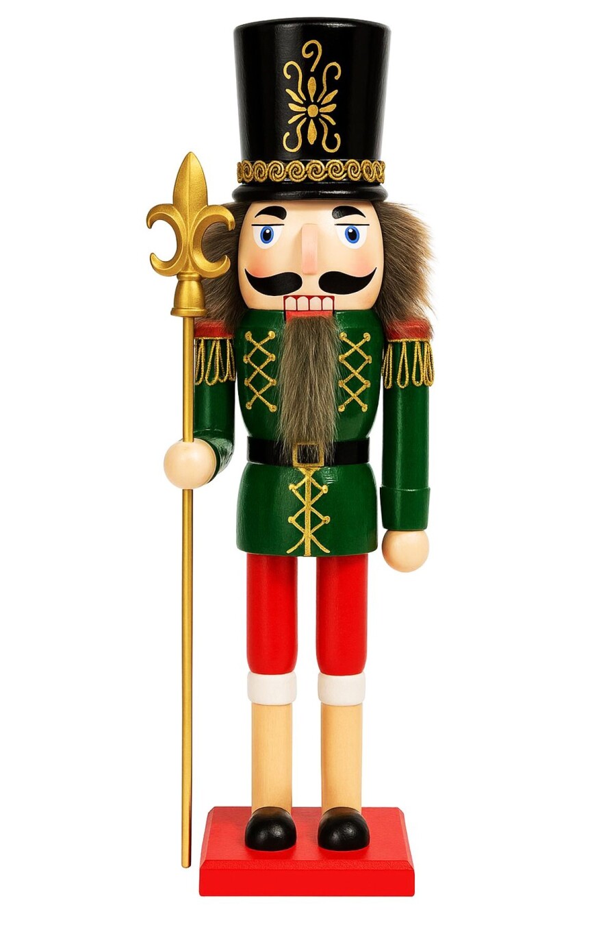 Beysüs Yılbaşı Çift Taraflı Joker & Asker Ahşap Fındıkkıran 38 cm - 3