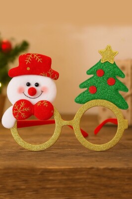 Beysüs Yılbaşı Gözlük Kardan Adam Çam Ağacı - 1