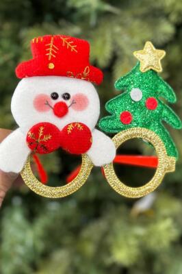 Beysüs Yılbaşı Gözlük Kardan Adam Çam Ağacı - 4