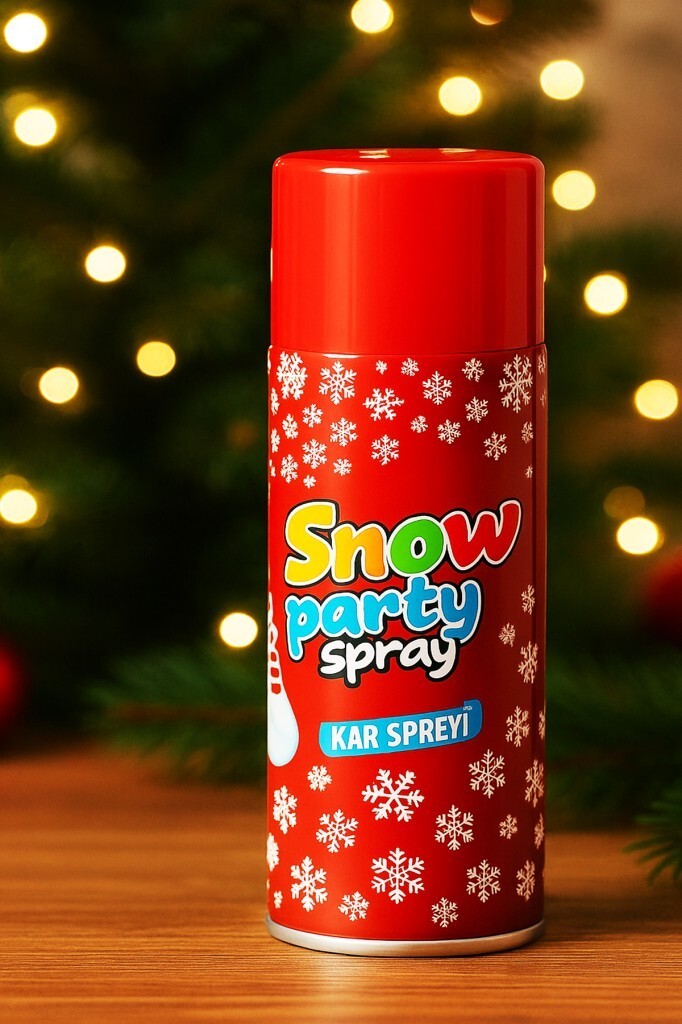 Beysüs Yılbaşı Kar Spreyi Erimeyen Yapay Kar Dekoratif Sprey 150 ml - 3
